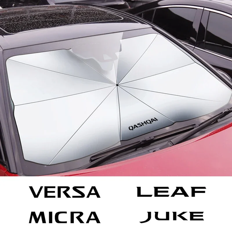 

Car Windshield Sunshade Umbrella Car Front Shading For Nissan Qashqai j11 j10 Juke XTrail t32 Tiida Leaf Versa Car accessories