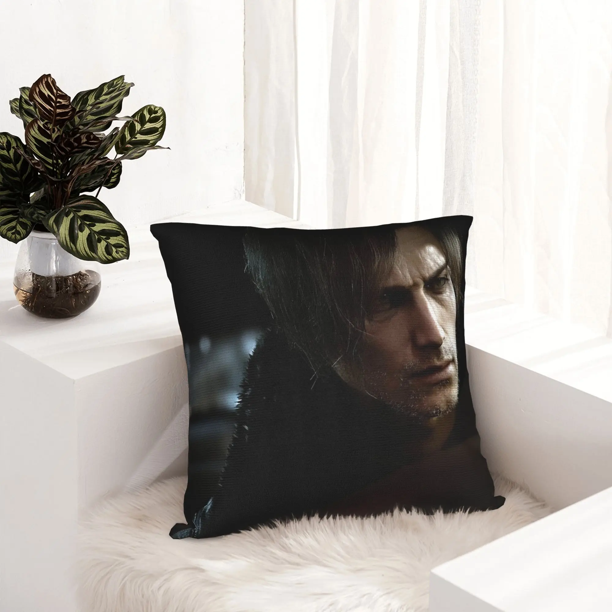 Residents Evils Requiem Pillowcase Printed Cushion Cover Decoration Leon S. Kennedy Pillow Case Cover Home Drop Shipping 45*45cm