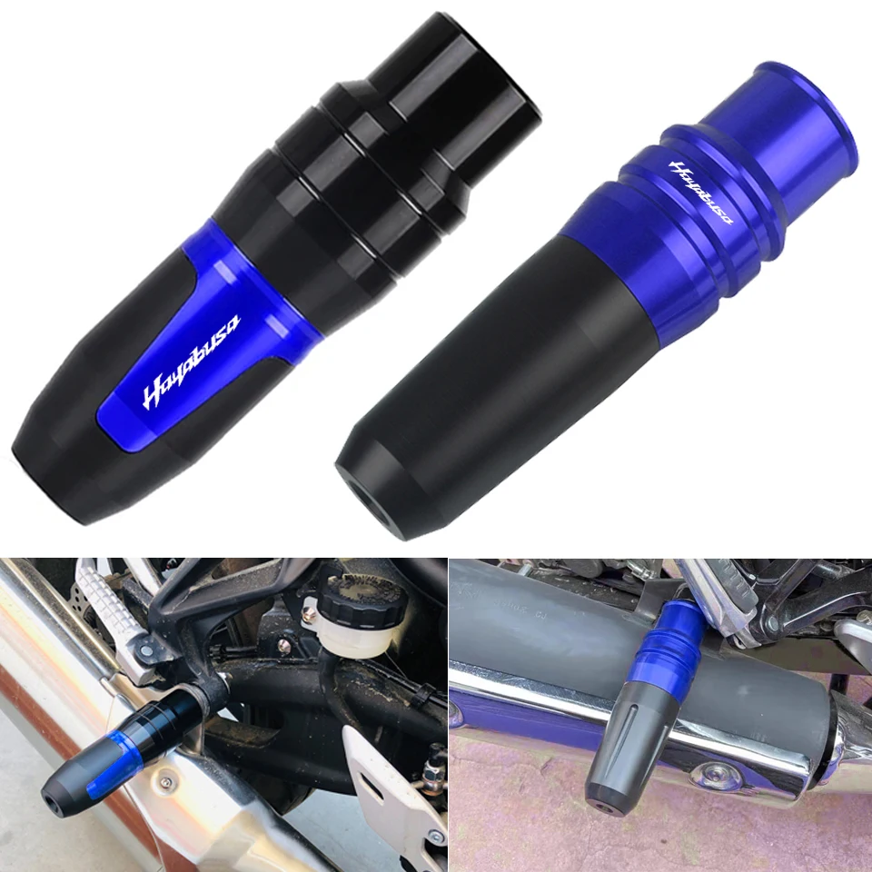 

Fit For HAYABUSA GSX1300R GSX 1300R 1999-2022 2021 2020 Motorcycle Accessories Exhaust Falling Protection Slider Crash Pad