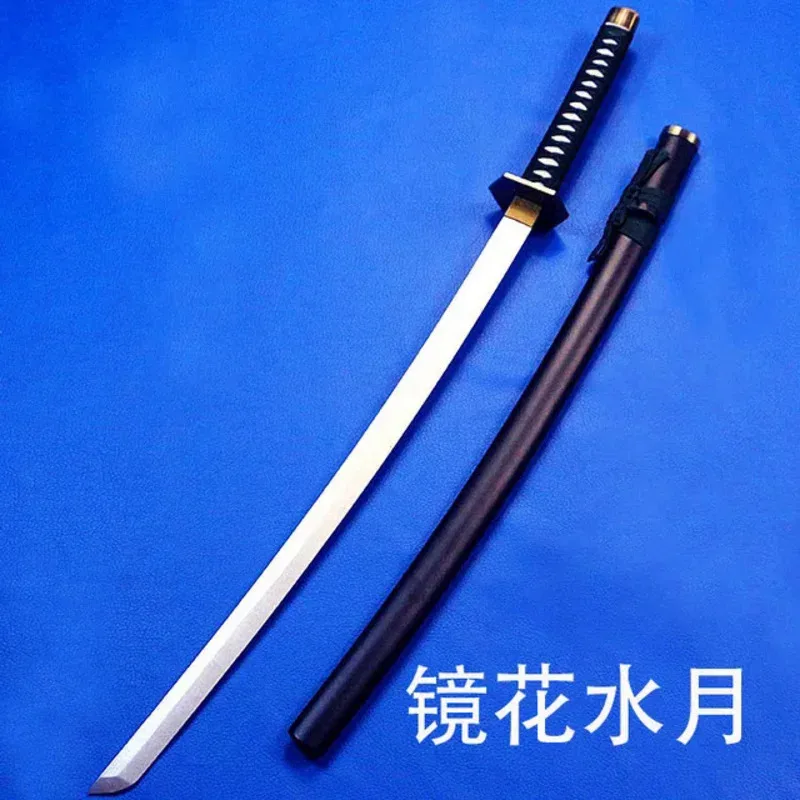 104cm Cosplay Anime Bleach weapon Rukia Kurosaki IchigoKu wooden Sword Japan samurai sword Costume Fancy Dress party stage show