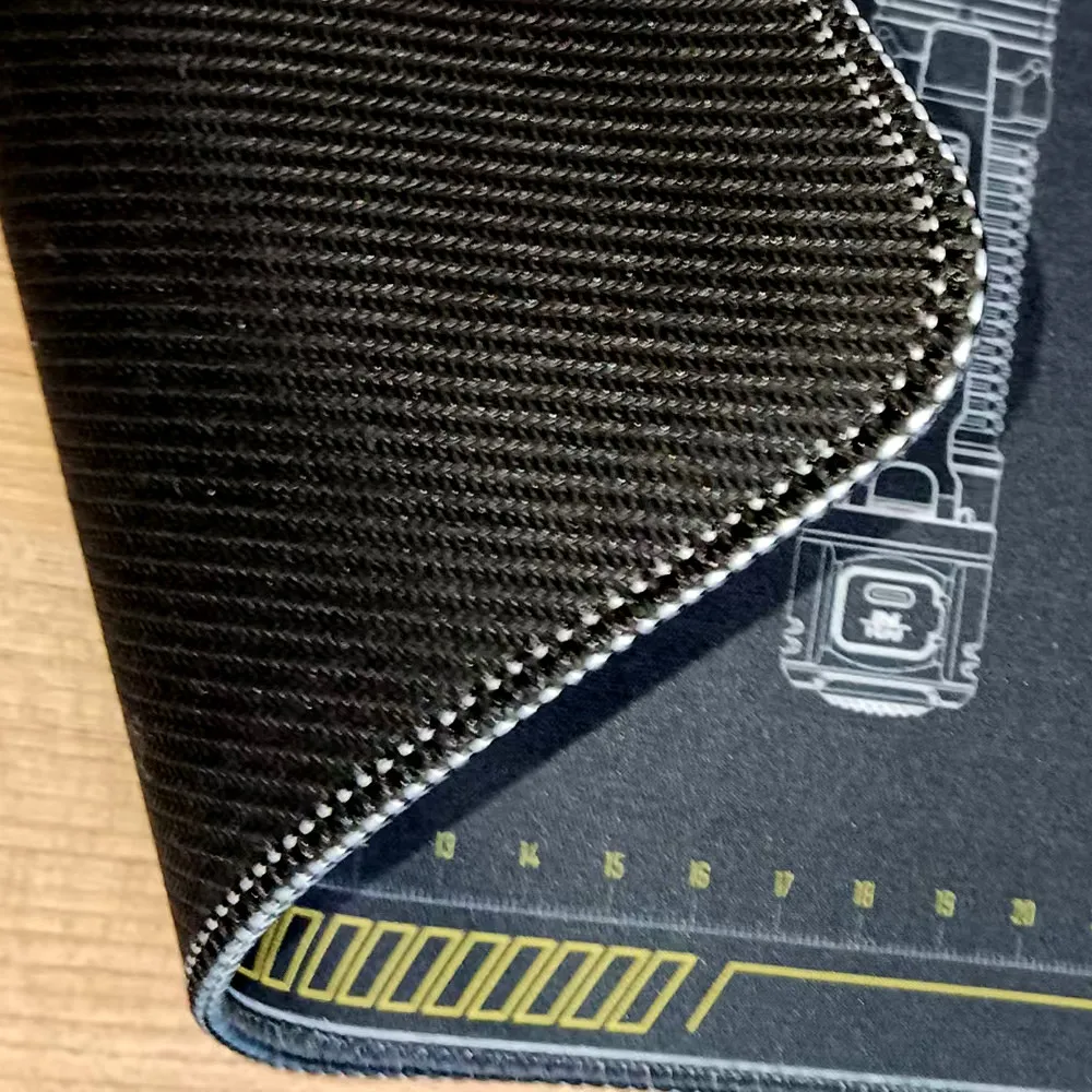 Wholesale NITECORE Mouse Pad 1:1 Restoration EDC Flashlights Industrial Design Pattern 30cm x60cm Desktop Mouse Pad Black color