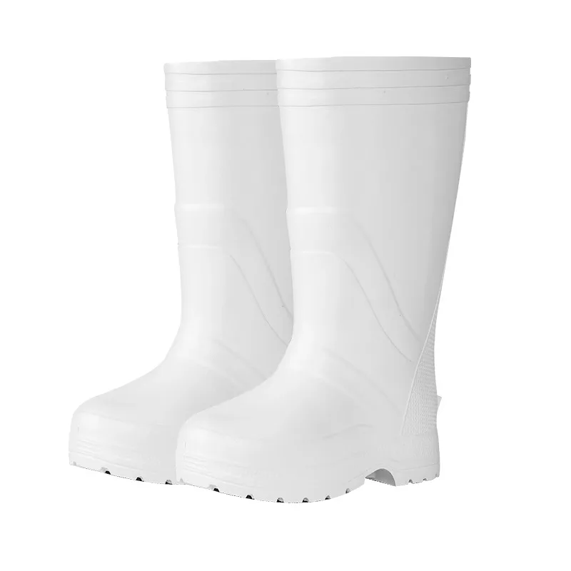 

Сверхлегкие дождевые сапоги из пены EVA, водонепроницаемые кухонные сапоги с высокой трубкой, жестокие противоскользящие маслостойкие сапоги для кислоты и щелочи для M...