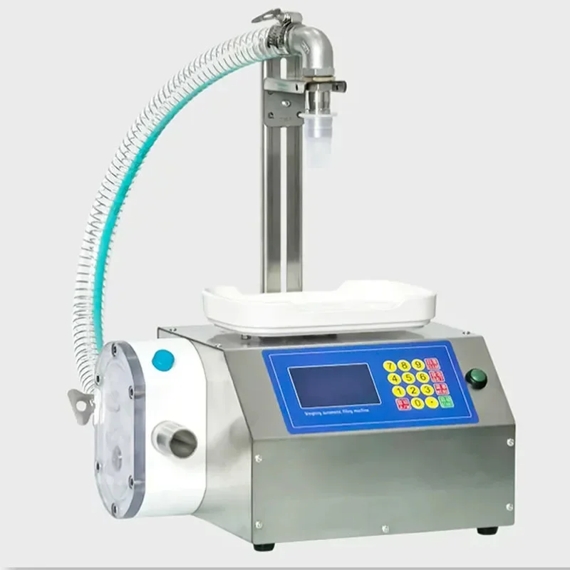 Weighing Automatic Filling Machine Honey Ketchup Sesame Sauce Peanut Butter Edible Oil Glue Viscous Liquid Filler