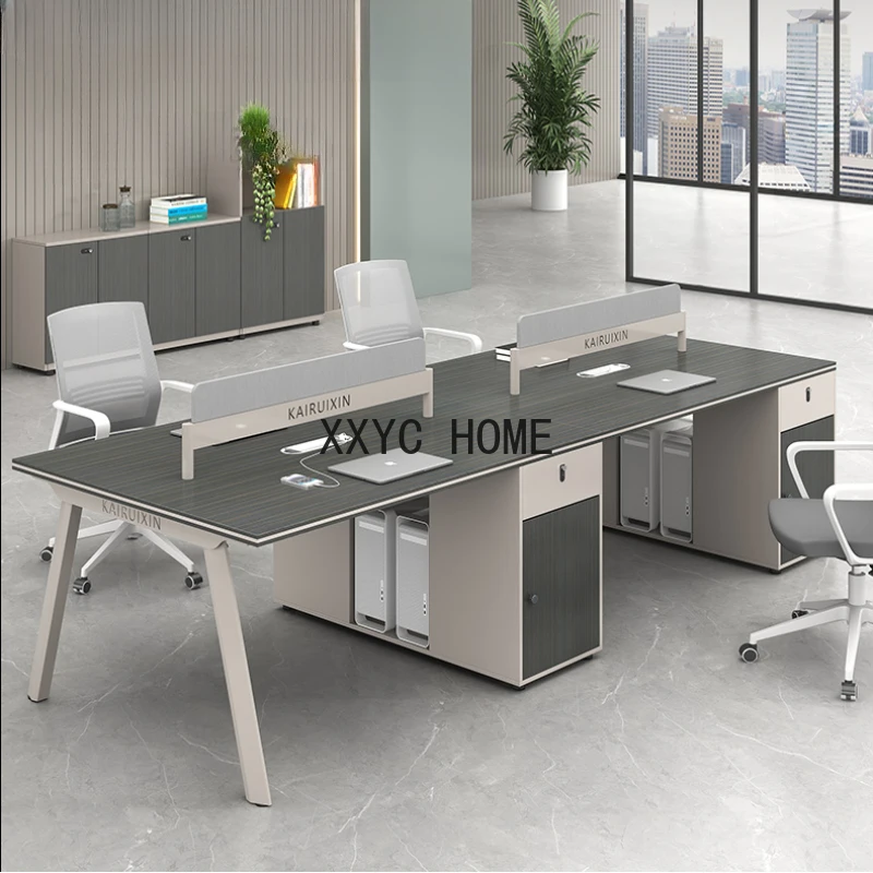 

Executive Modern Office Desk Luxury Aesthetic Writing Conference Office Desk Standing Computer Meuble Bureau Furniture SR50OD