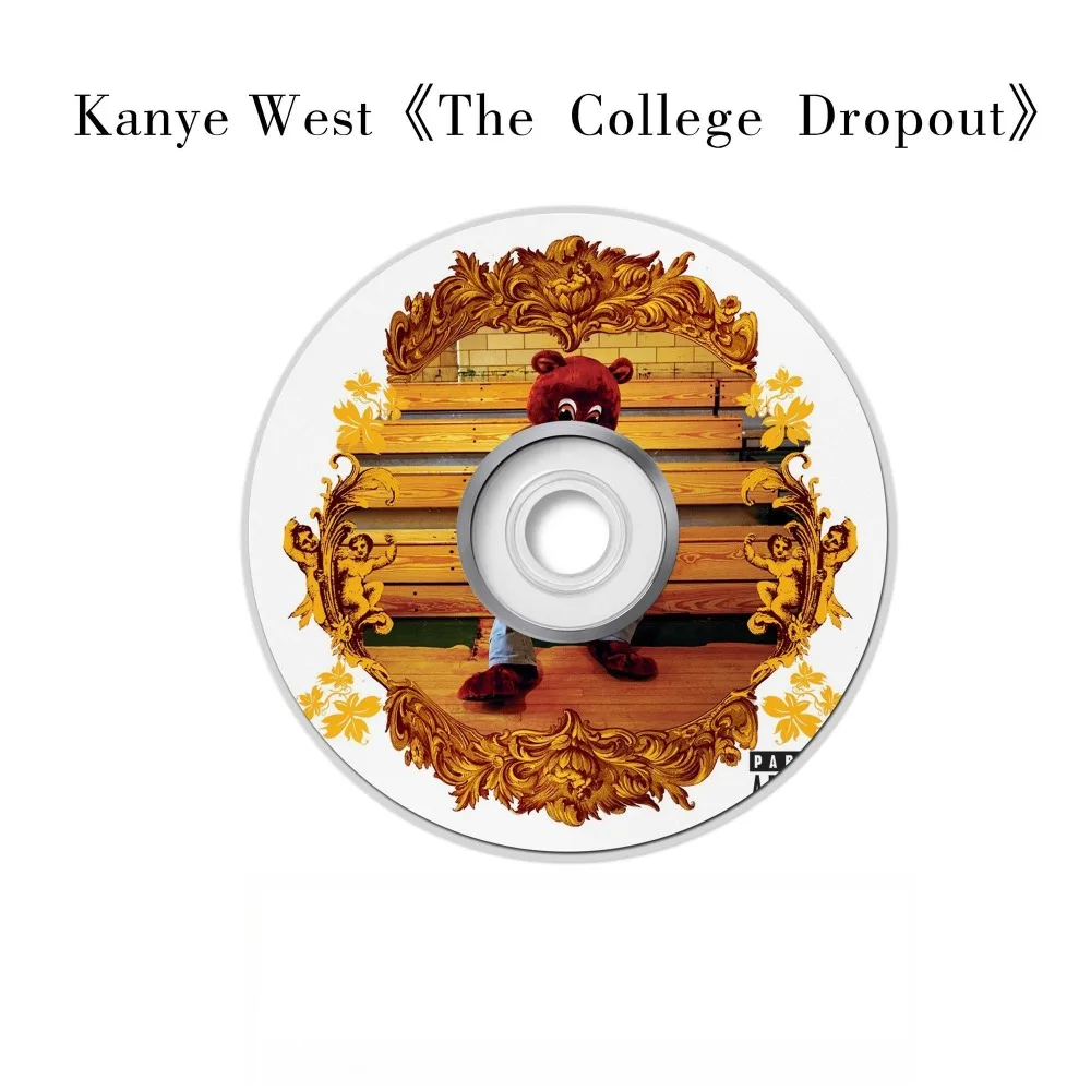 

Альбом Канье Уэста: CD-диск с музыкой в стиле вестерн-хип-хоп в формате Lossless Sound Quality