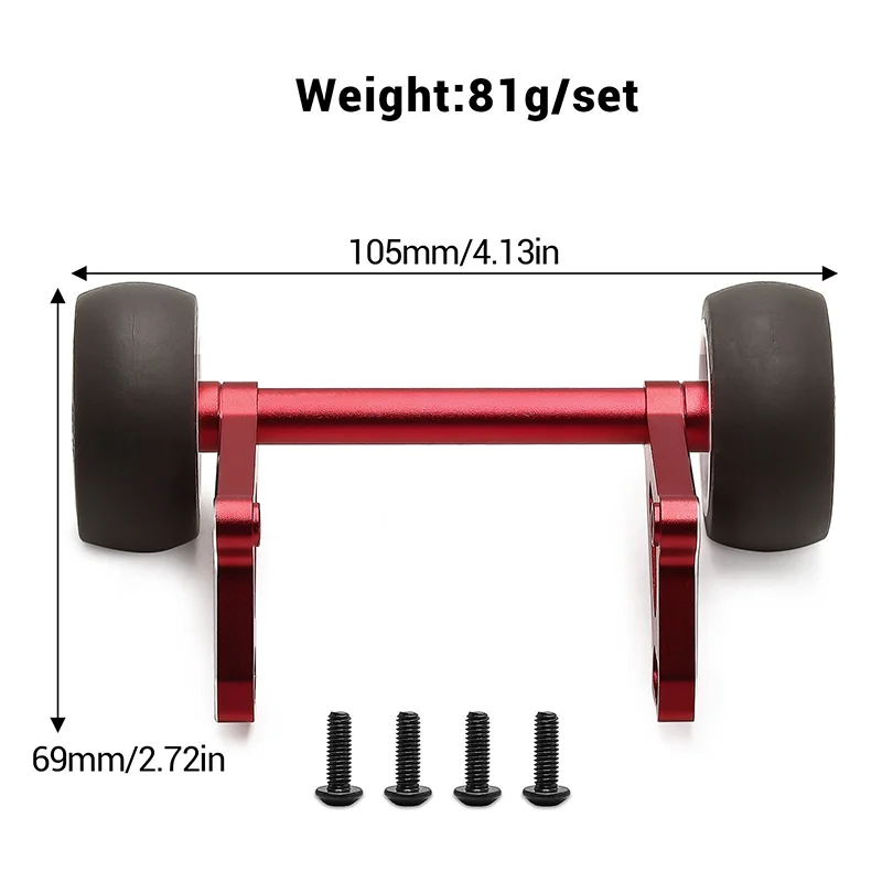 KRATON OUTCAST V6 Metalen Wheelie Bar Set voor 1/8 ARRMA KRATON V6 OUTCAST V6 Speed Truck Auto