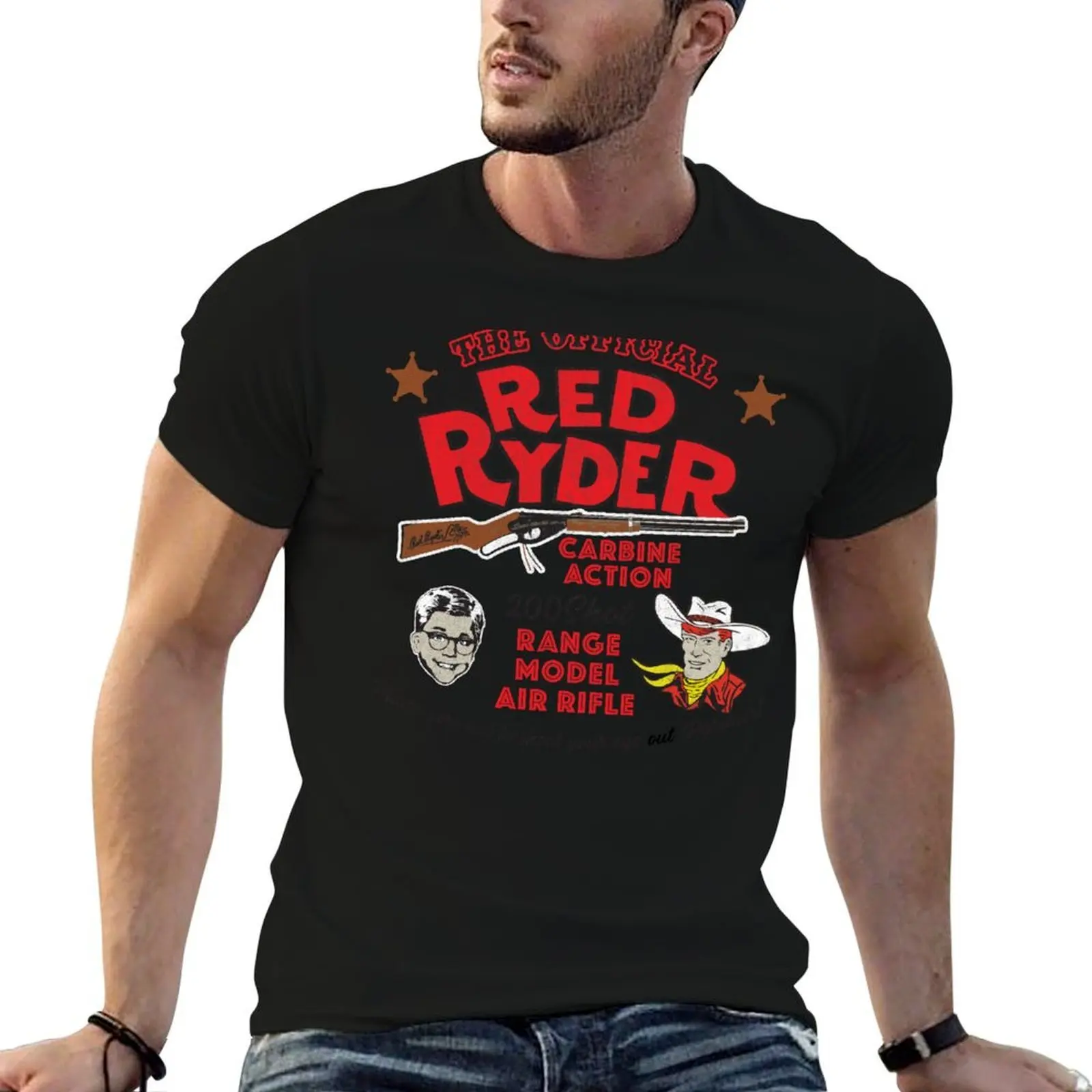 

t Rifle Christmas Ryder T-Shirt man graphic shirt man t t Official essential plain Red shirt Air shirts Lts Story The
