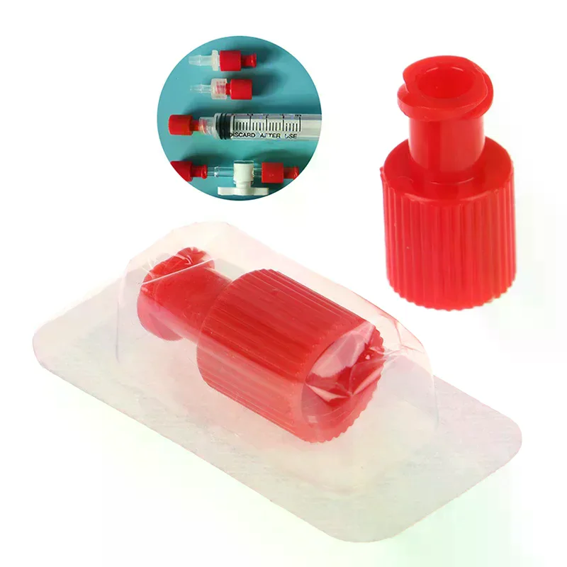 Combi-Cap Male/Female Luer Lock Closure, Sterile individual pack,made of ABS 5Pcs
