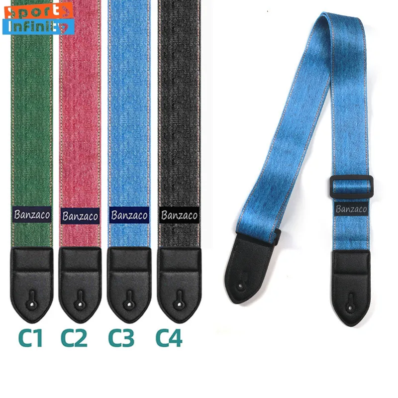 Printed Guitar Strap Ukulele Strap Electric Guitar Bass Strap for Children and Adults Guitar Accessories Ukulele Accessories