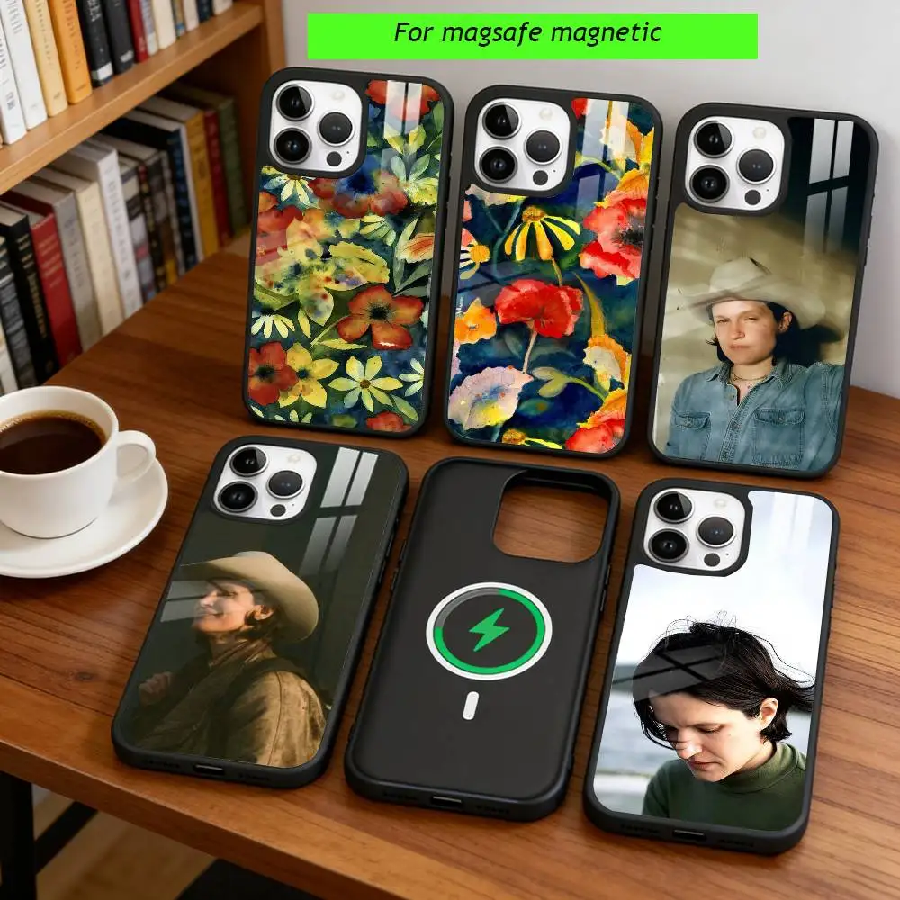 

A-Adrianne Lenker Phone Case For iPhone17,16,15,14,13,12,11 Plus,Pro Magnetic with Magsafe Wireless Charging