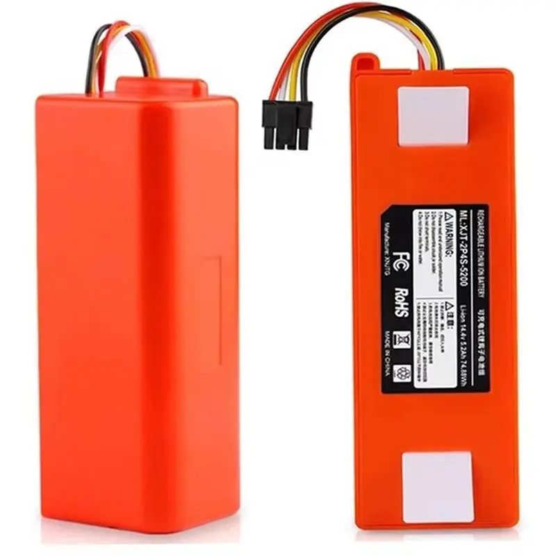 T23C New 6500Mah Battery For XIAOMI 1S 1ST For Roborock SDJQR01RR 6500Mah Sweeping Mopping Robot Vacuum Cleaner
