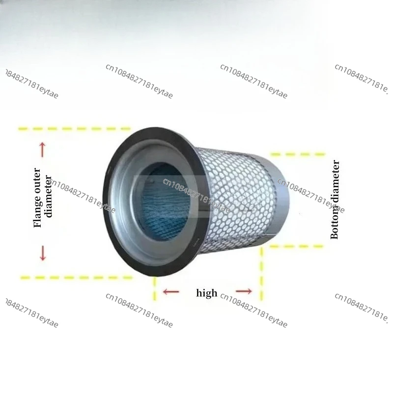 Screw air compressor oil gas separator filter element compressor fine separation core built-in oil separation fine separator