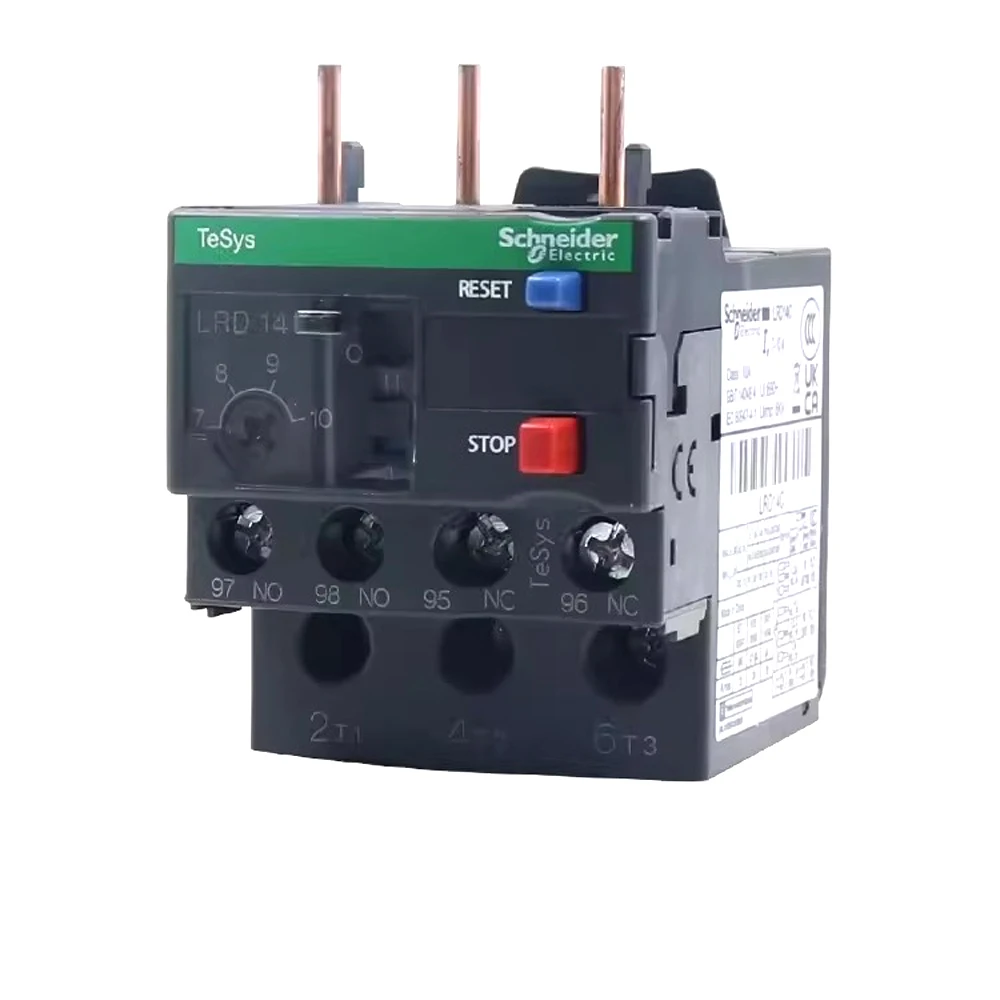 New Original Schneider Electric China Contact Parts Protect LRD14C Contactor 7-10A Thermal Overload Relay Standard Type LR-D14C