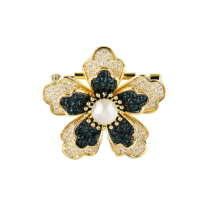 دبابيس الزهور، زهور خمس بتلات، دبابيس عصرية، دبابيس متعددة الاستخدامات للخريف والشتاء