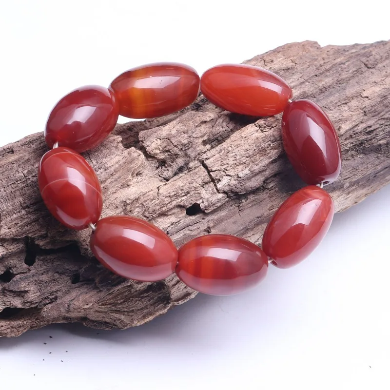 

New Natural Agate Classic Retro Ethnic Style Bracelet.