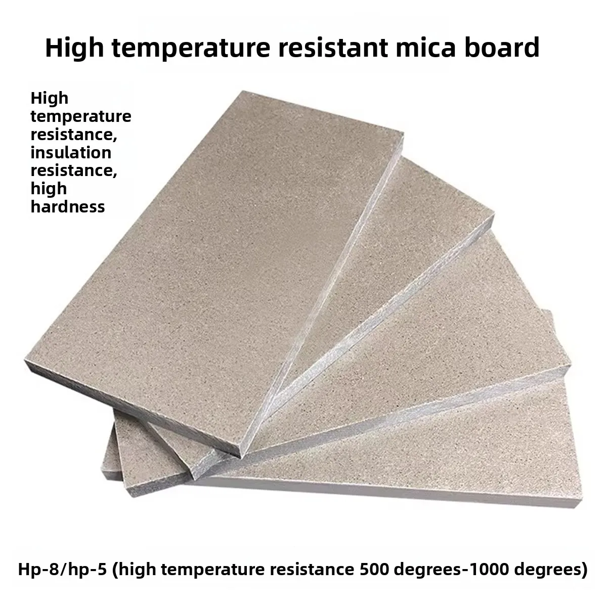 Mica Board Insulation Board, Heat-Resistant And Fireproof Mica Gasket, Silver Hp5 Insulation Board, Customized