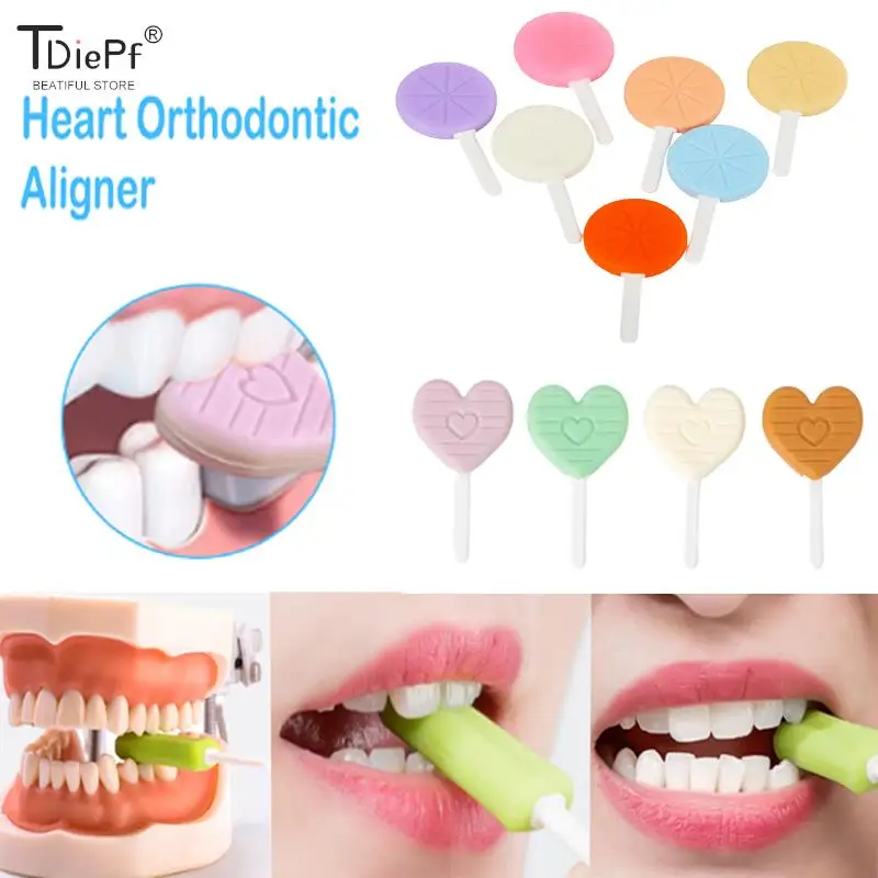1/2PC סיליקון שן ללעוס Aligners עבור שיניים Aligner צ 'ובקה Aligner מגש מושביים שיניים מגן ToothChew Aligners מגש מושבים