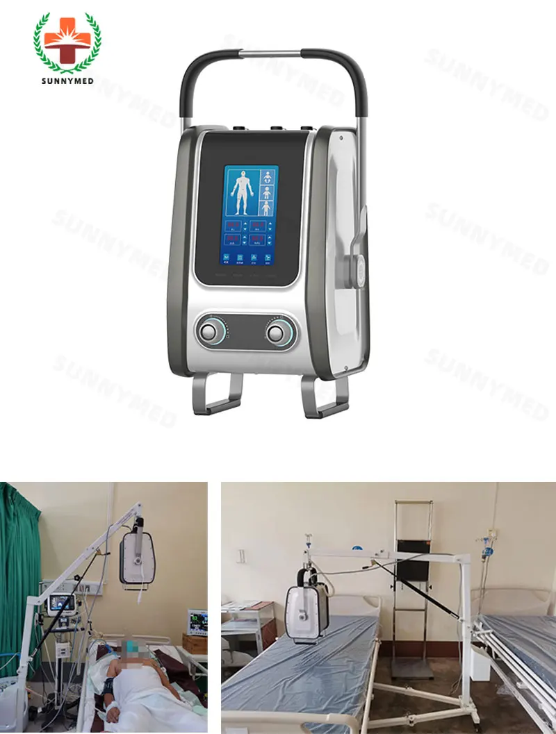 SY-D019N New generation portable X-ray imaging machine with wireless/wired flat panel detector DR system to get images