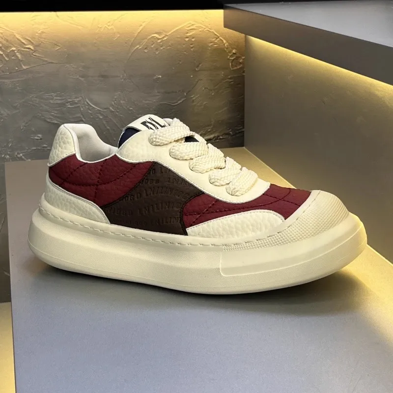High Quality 2026 Trend Spring New Men\'s Casual Shoes Fashion Outdoor Sports Sneakers Shock Absorption Wear-resistant Breathable