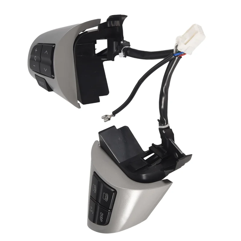 

A11M-84250-02230 Black & Silver Steering Wheel Audio Switch Buttons Fit For Toyota Corolla 2006-2013 / Wish / For RAV4 / Altis