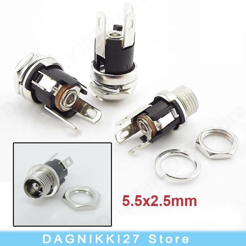 5.5X2.5Mm Dc Power …