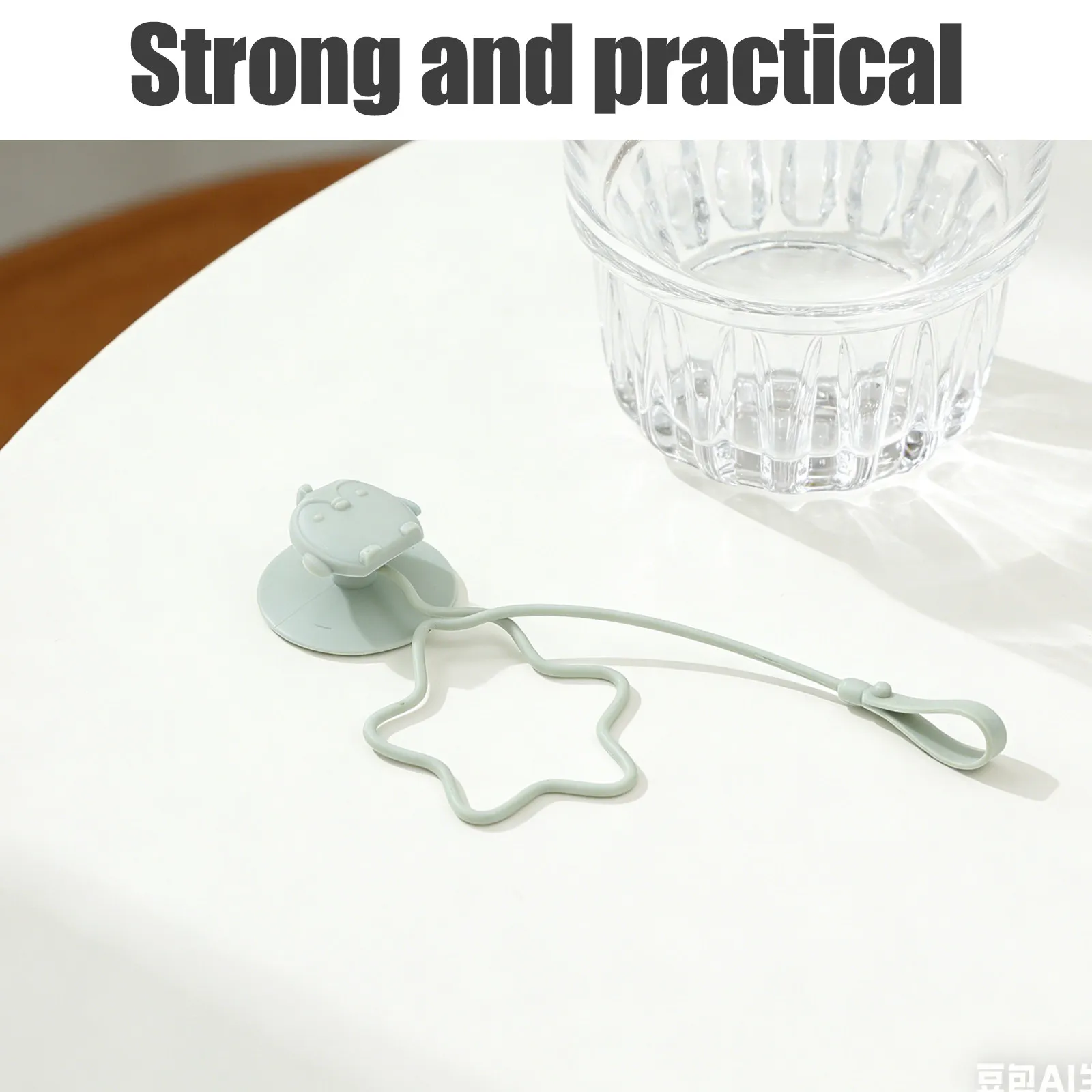 

4Pcs Silicone Baby Utensil Strap Toddler Spoon Fork Holder No Throwing Feeding Aid High Chair Accessory Infant LED Weaning