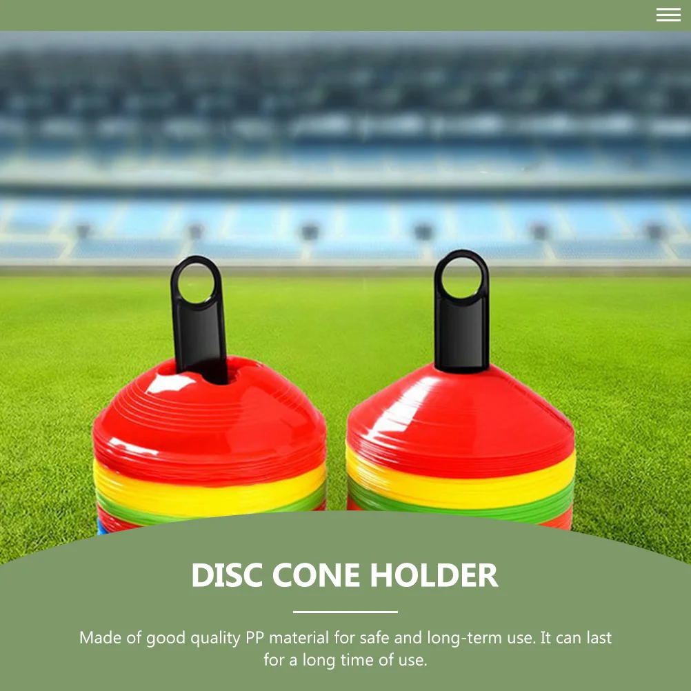 

Sports Cones Football Training Equipment Plastic Holder Bracket Soccer Sign Plate Stand