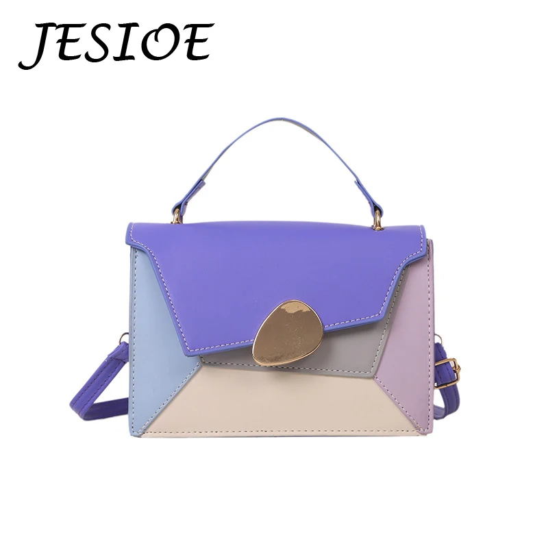 Women Bags Trend Handbags Retro Designer Luxury Crossbody Bags Female Contrast Color Shoulder Bag for Women Casual Simple Totes