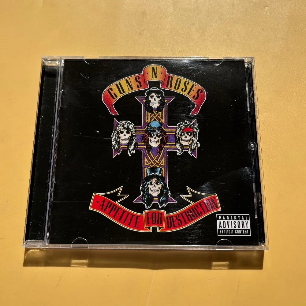 

Guns N' Roses Appetite For Destruction CD Classic Hard Rock Album For Car Play Fans Collection Gift In Stock