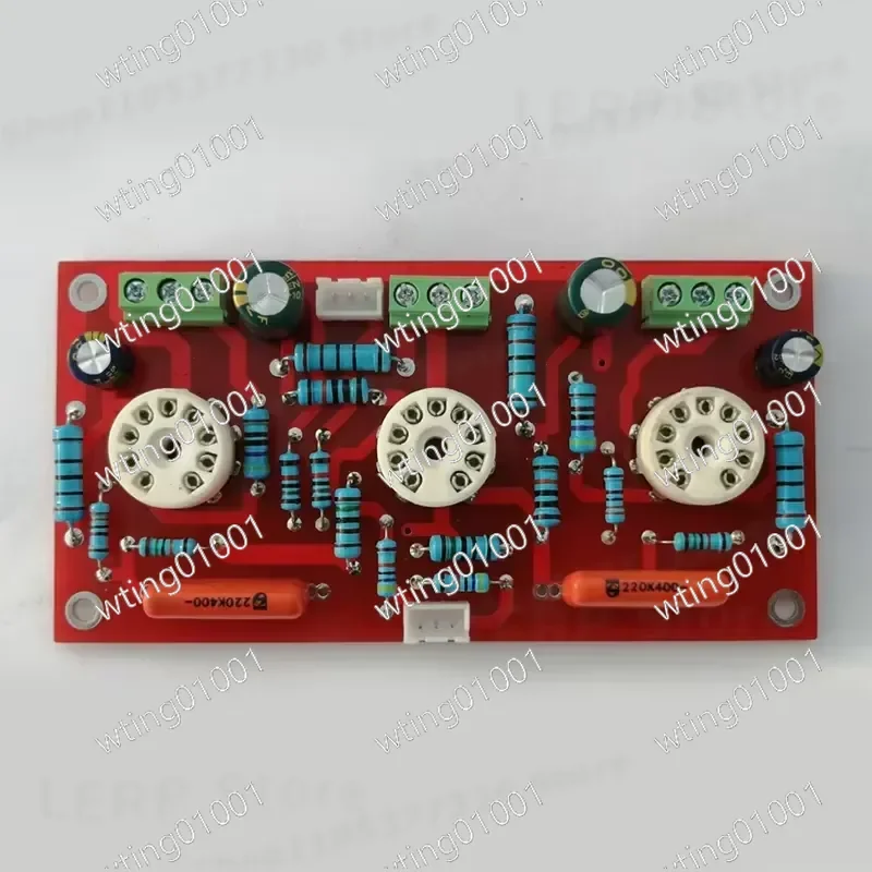 for Tube Amp PCB Headphone Preamp Kit Compatible with 6N1 6N2 12AX7 Push Pull Output Stage Using 6P14 6P15 EL84 Valves High