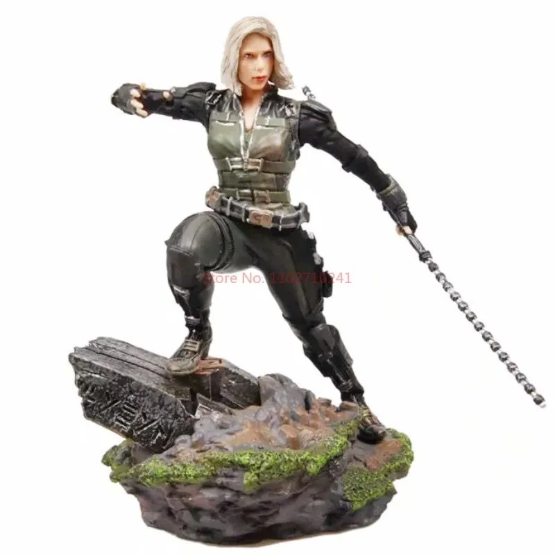 Marvel Avengers Anime 20cm Action Figure Captain America Spider Man Steve Rogers Black Figurine Model Toy Christma Birthday Gift