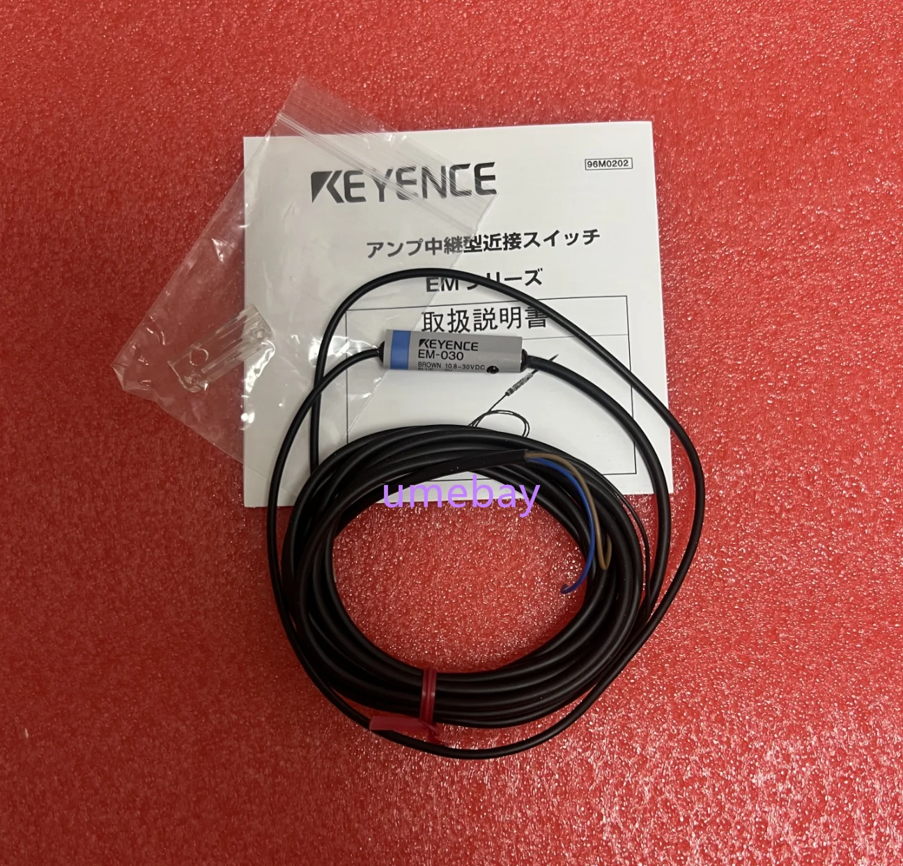 1 unidade/interruptor de proximidade: EM-005 / EM-010 / EM-014 / EM-030/ EM-038 / EM-054 / EM-080