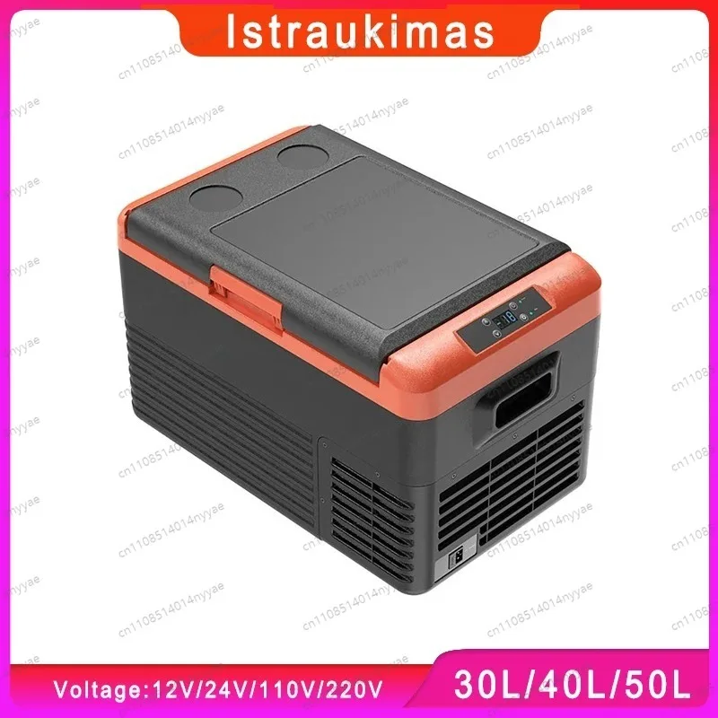 new 30L/40L/50L Car Refrigerator 110V-240V Freezer Cooler Fridge 12V/24V Car Home Outdoor Camping Refrigerator
