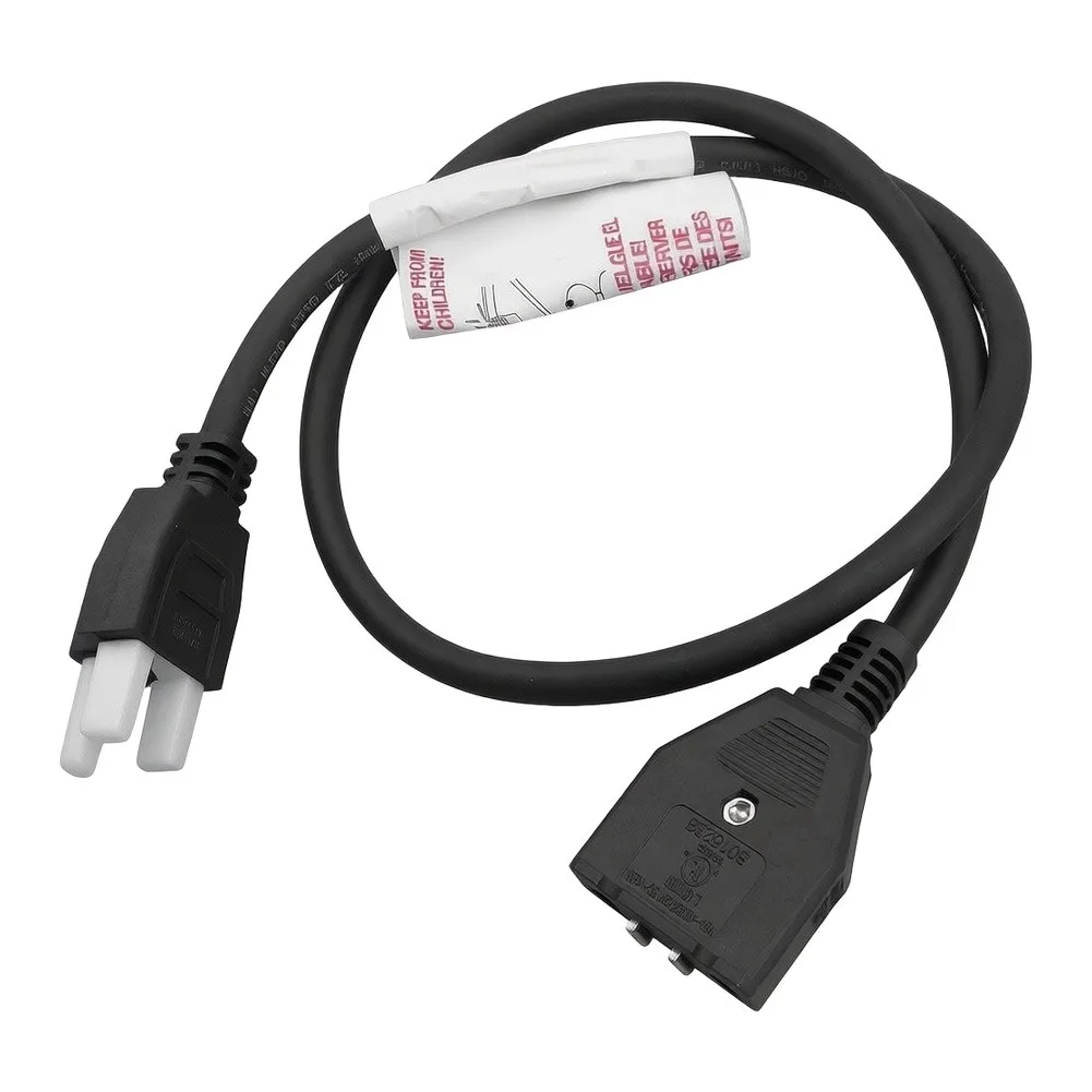 For Electric Fryer Break-away Magnet for Design Stable Electrical Conduction Detachable Magnetic Power Cord Power Cord Black
