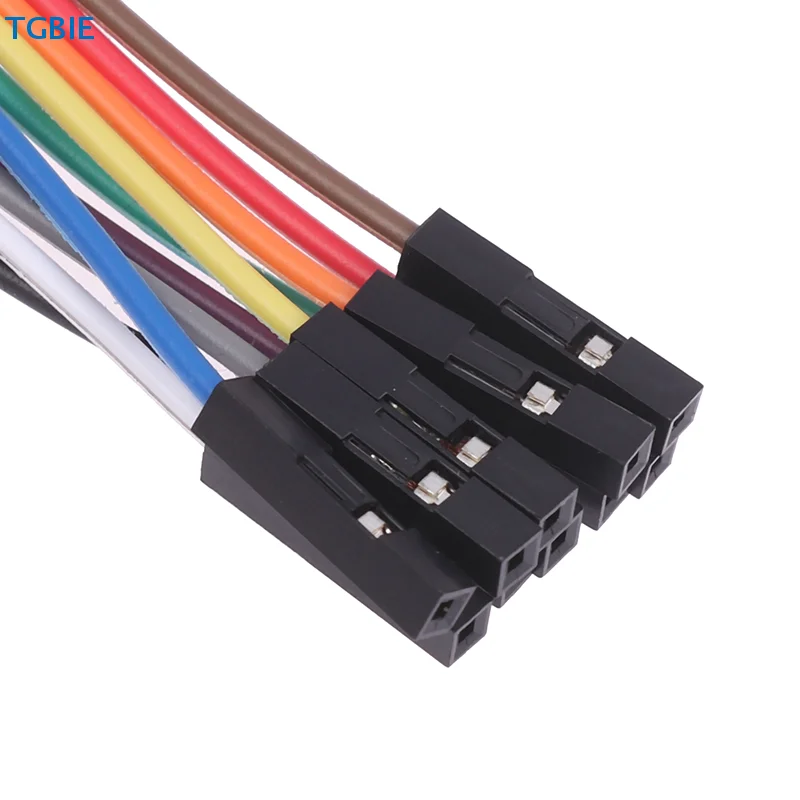 [TL][Y]20CM High Efficiency Test Hook Clip Logic Analyzer Cable Gripper Probe Test Clamp Kit For Chips Pins Connecting Testing