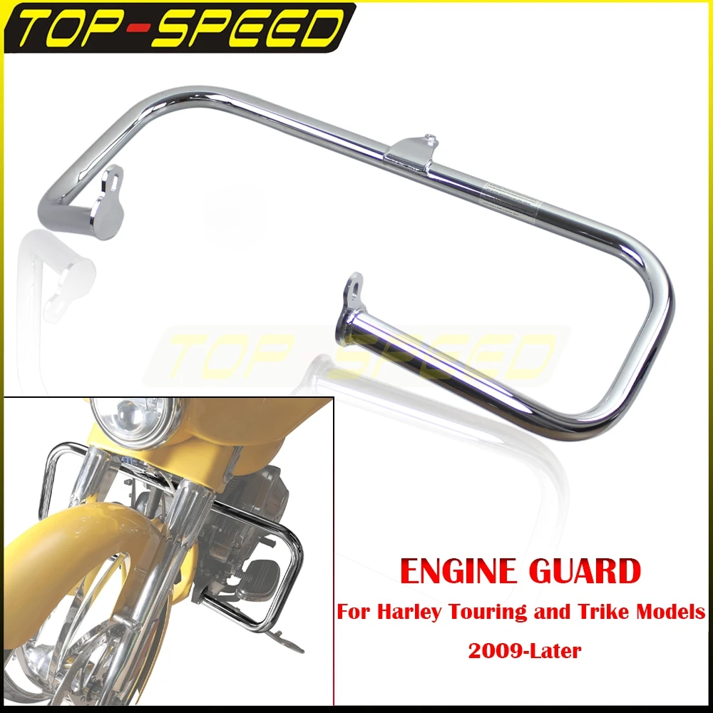 per-harley-touring-trike-road-king-street-glide-road-glide-fltr-flhr-flhx-moto-highway-crash-bar-1-1-4-pollici-protezioni-motore