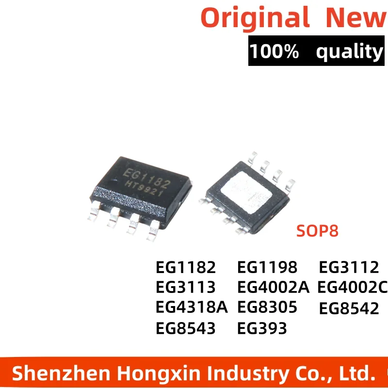 10 pieces of EG1182 1198 3112 3113 8305 8542 8543 4002A 4318C 393 SOP8 DC-DC step-down switch power supply chip step-down chip