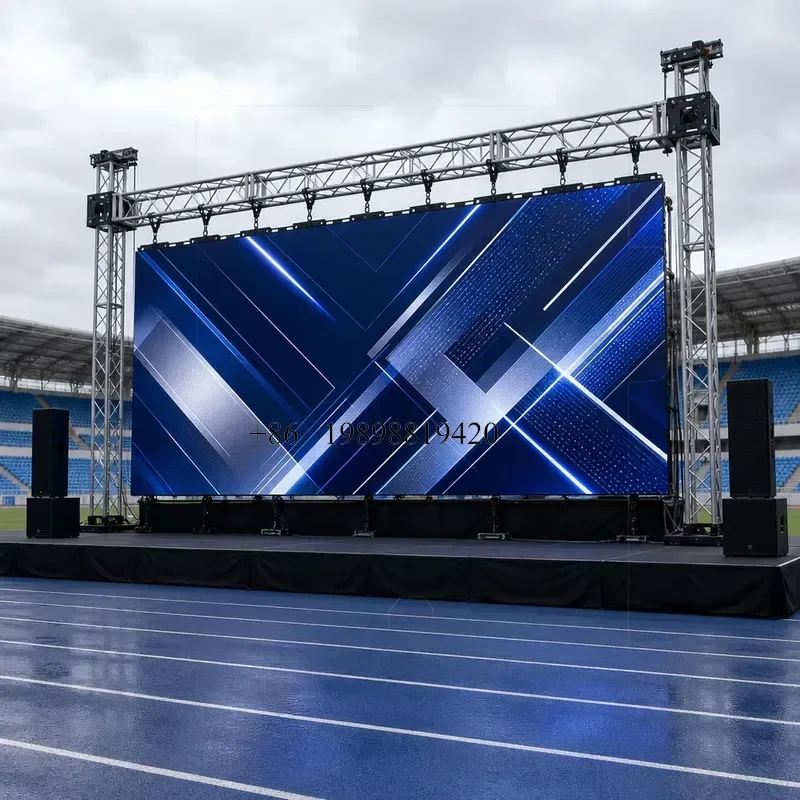 Wmwmnu for High Refresh 3840Hz High Brightness Waterproof P3.91 Event Stage Background Outdoor Rental LED customized product