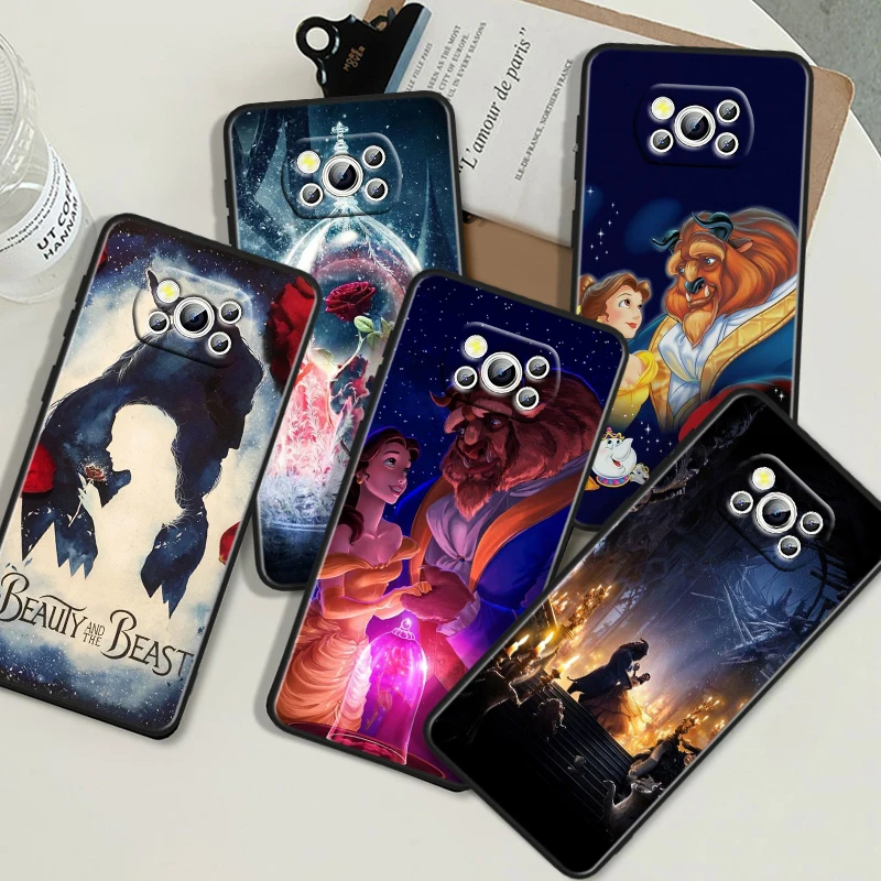 Disney Beauty Beast For Honor V20 10i 10X 9S 9X 9C 9A 8X 8C 8A 7S 7C 7A Magic 5 Lite Pro MAX Black Soft Phone Case