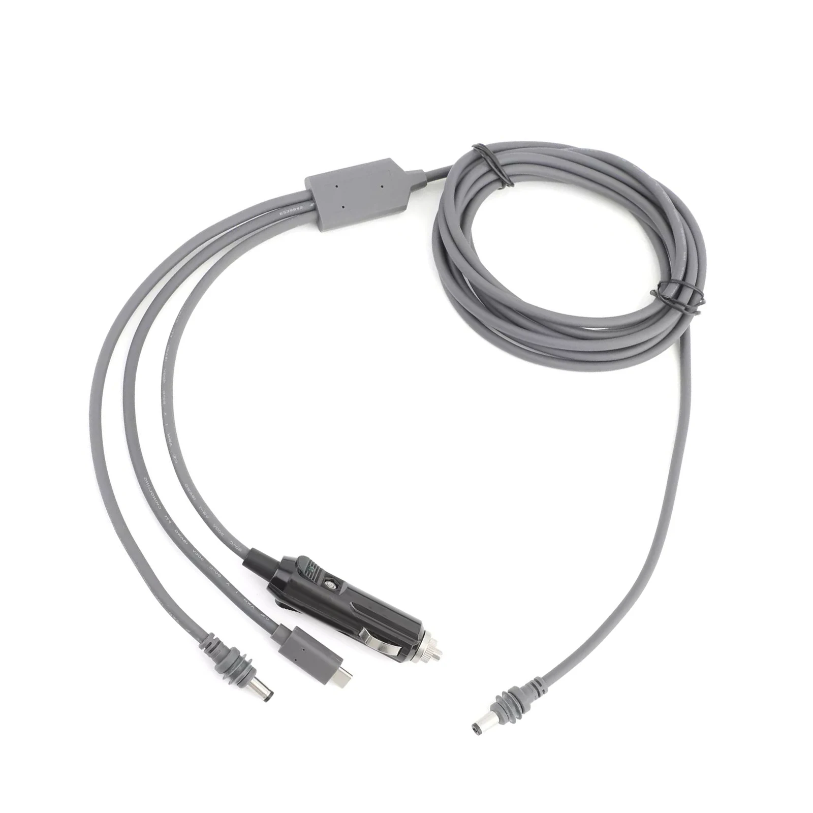 Starlink Mini 3 in 1 Power Cable 33ft 10m Type-C Cigarette Lighter DC Extension Cord for Mini Dish Antenna 12-24V Plug Play