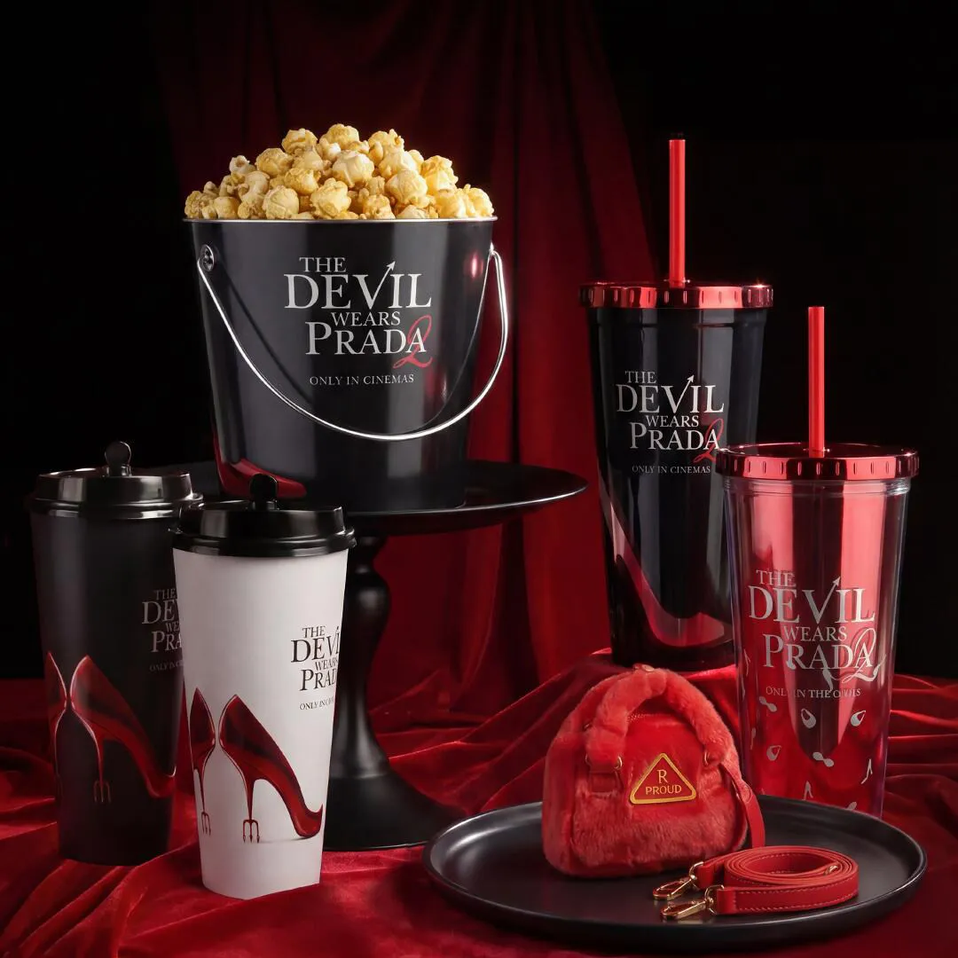 Vaso con pajita oficialmente licenciado de la película El Diablo se Pone en Prada 2, artículo coleccionable de cine, recuerdo, regalo limitado para fanáticos de la película
