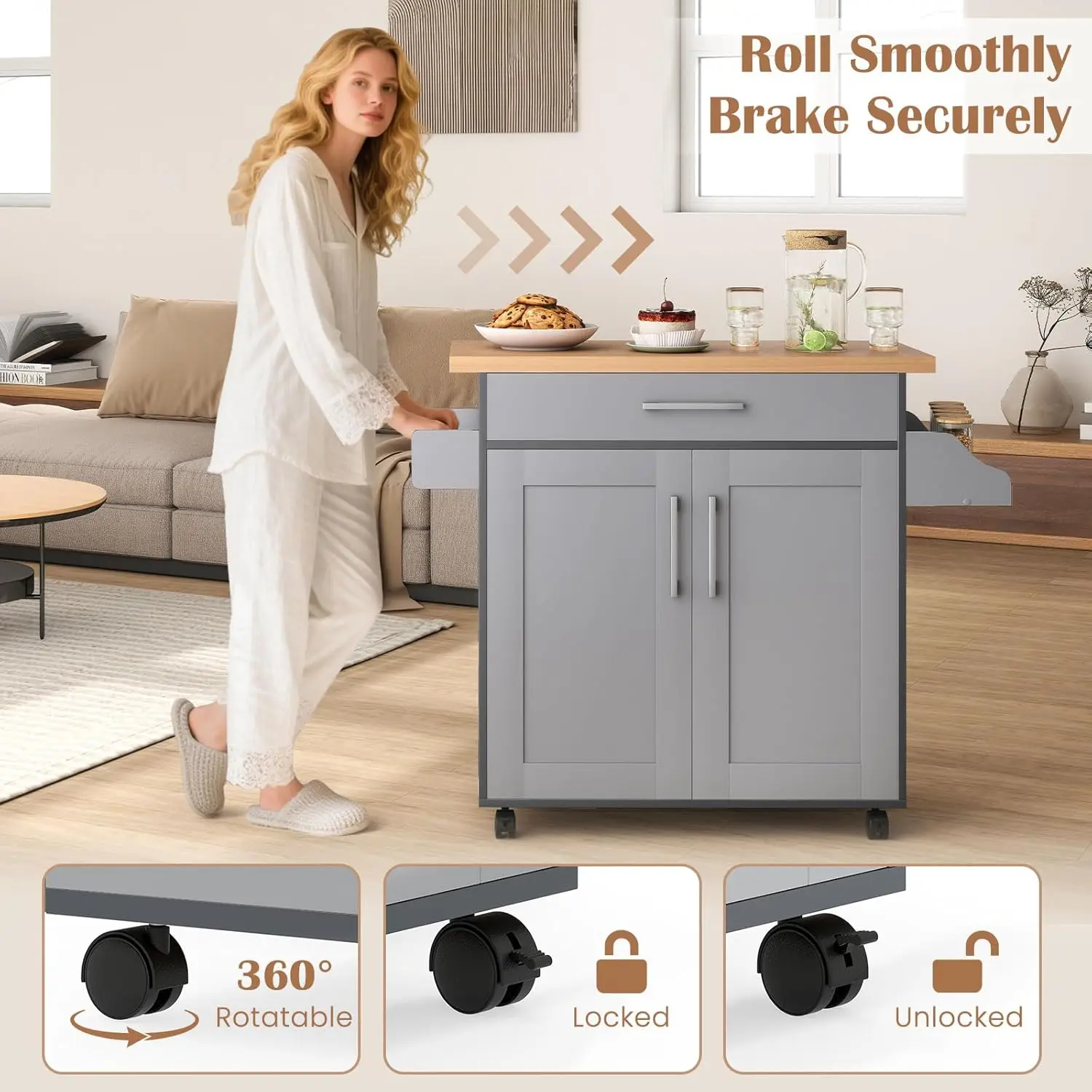Thumbnail 4 - #10 Top 20 Rolling Kitchen Islands Worth Buying In 2026