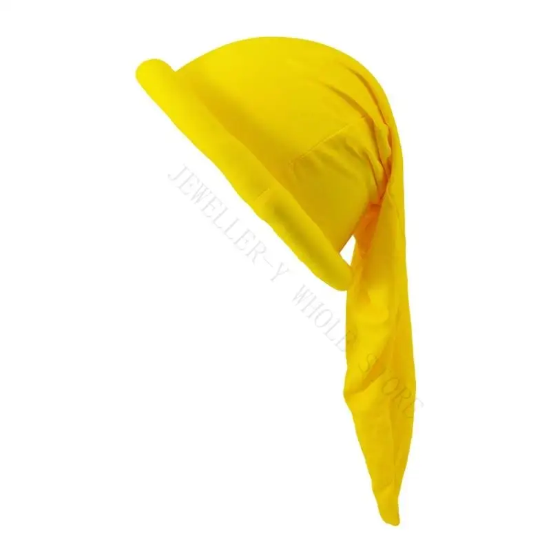 R7UF The Seven Dwarfs Elf Hat Christmas Pile Bonnet Holiday Leprechaun Cheerful Streetwear Kid Hat Christmas
