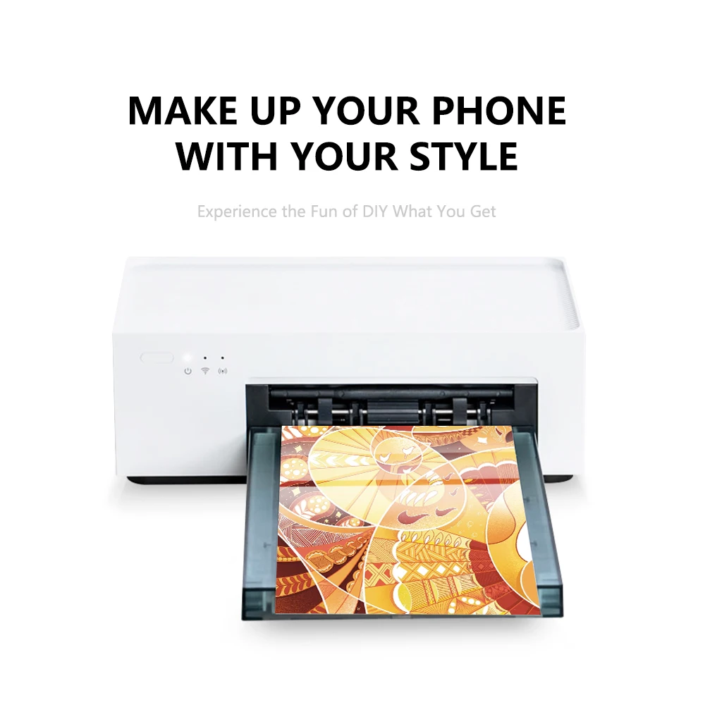 Mini Thermal Sublimation Printer Smart Cell Phone DIY Back Film Cover Sticker Printer Por Photo Printing hine