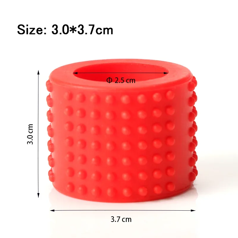 1pc Anti Slip Silicone Tattoo Grip Handle For Tattoo Machine Pen Non-Slip Cover Skid Resistance 25mm Tattoo Accessories Supplies