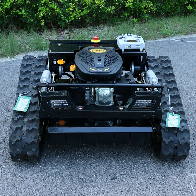 Cortacésped teledirigido modificado para requisitos particulares del robot del motor 224CC AWY550 de gasolina EURO V con arranque eléctrico