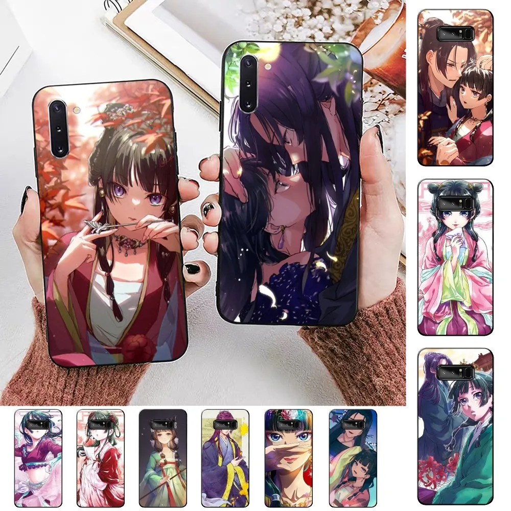 

The Apothecary Diaries Phone Case For Samsung Note 8 9 10 20 pro plus lite M 10 11 20 30 21 31 51 A 21 22 42 02 03