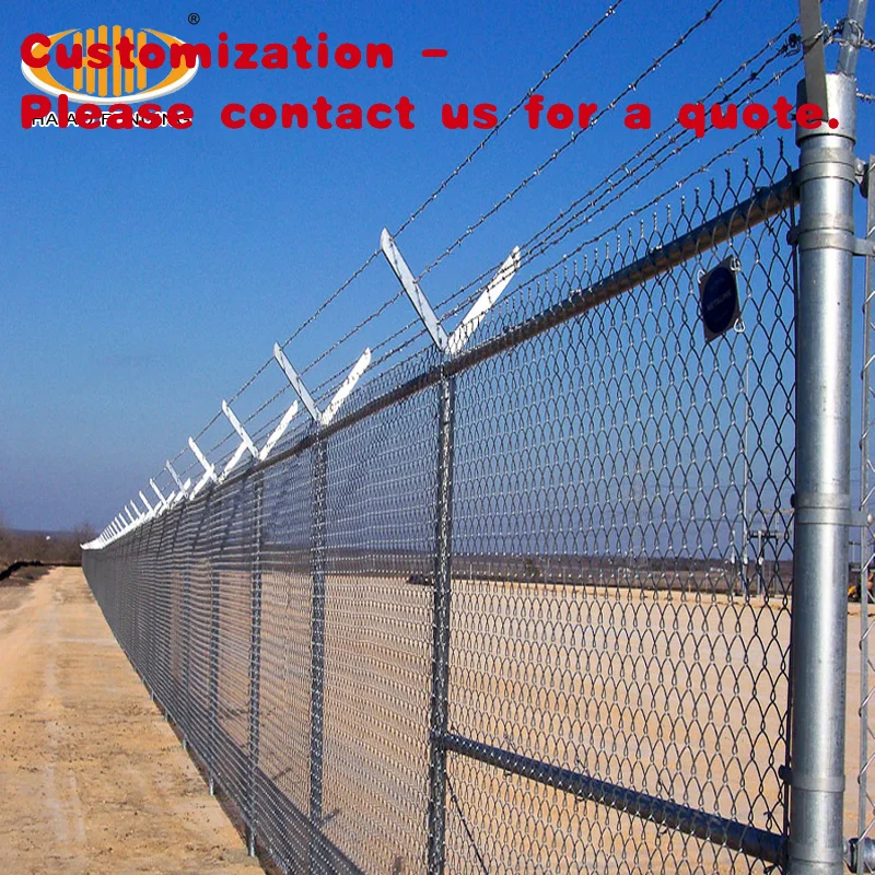 custom.Electro Galvanized Metal Chain Link Fence
