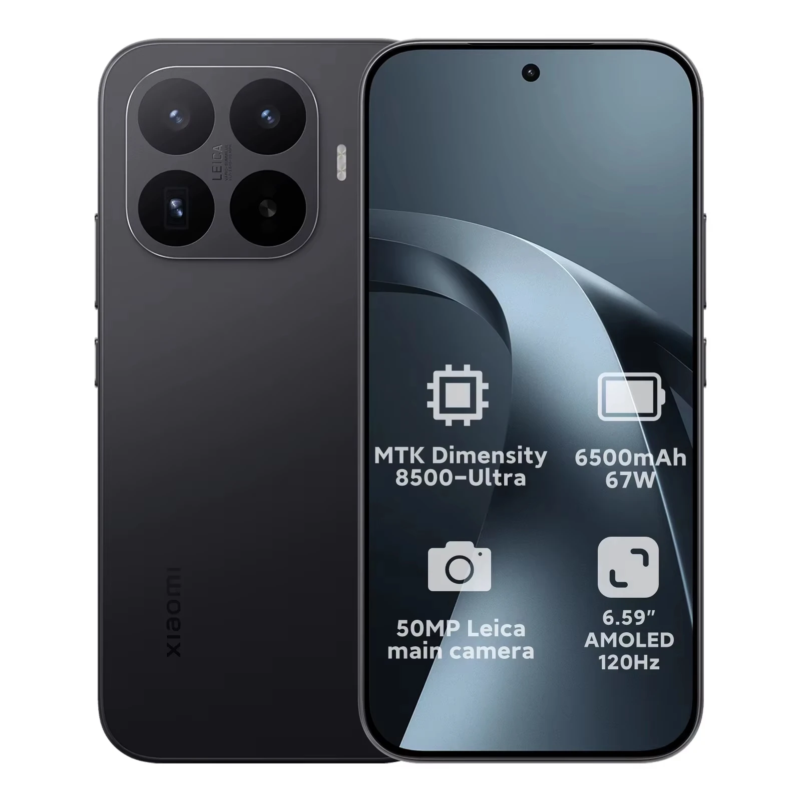 Xiaomi 17T 5G NFC MediaTek Dimensity 8500-Ultra Process 6500mAh Battery Xiaomi Fast Charging 50MP OIS Camera 6.59" 120Hz AMOLED Display Smartphone