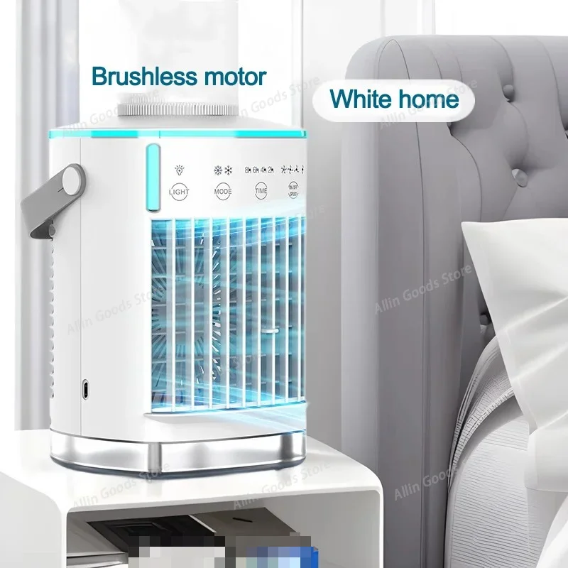 Desktop Water Cooling Fan Mini Air Cooler Portable Household Air Conditioning Device for Dorm Summer Use